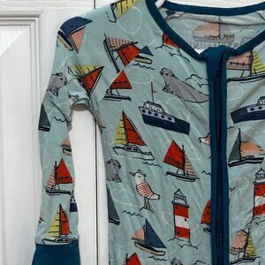 Little Sleepies 6-12m Seaside Zippy